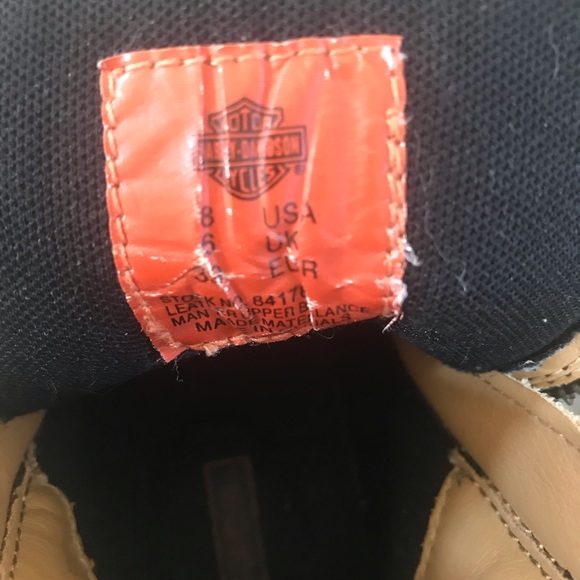 NWOT HARLEY DAVIDSON SZ8M BOOTS - Picture 11 of 12